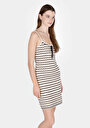 thumb-Afficher les détails de Robe Ecru Slim Fit  Mini Tricots Femme