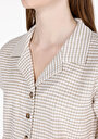 thumb-Afficher les détails de Vert Carré Slim Fit Femme