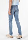 thumb-Afficher les détails de 041 Danny Pantalon Bleu Slim Leg  En  Slim Fit Homme