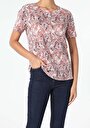 thumb-Afficher les détails de T-shirt À Manches Courtes Multicolou Regular Fit  Femme