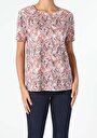 thumb-Afficher les détails de T-shirt À Manches Courtes Multicolou Regular Fit  Femme