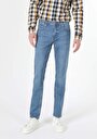 thumb-Afficher les détails de 045 David Pantalon Bleu Straight Leg  En  Regular Fit Homme