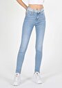 thumb-Afficher les détails de 760 Diana Pantalon Bleu Skinny  Leg  En  Super Slim Fit Femme