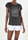 thumb-Afficher les détails de T-shirt À Manches Courtes Anthracite Regular Fit  Femme