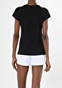 thumb-Afficher les détails de T-shirt À Manches Courtes Noir Regular Fit  Femme