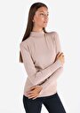 thumb-Afficher les détails de Pull Beige Slim Fit   Femme