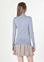 thumb-Afficher les détails de Pull Bleu Slim Fit   Femme