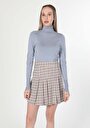 thumb-Afficher les détails de Pull Bleu Slim Fit   Femme