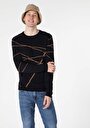 thumb-Afficher les détails de Pull Noir Regular Fit   Homme