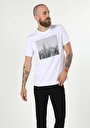 thumb-Afficher les détails de T-shirt À Manches Courtes Blanc Regular Fit  Homme