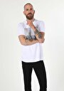 thumb-Afficher les détails de T-shirt À Manches Courtes Blanc Regular Fit  Homme