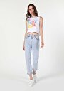 thumb-Afficher les détails de 893 Julia Pantalon Denim Tapered Leg  En  Boyfriend Fit Femme