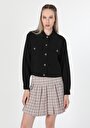 thumb-Afficher les détails de Chemise À Manches Longues Noir Regular Fit   Femme