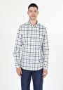 thumb-Afficher les détails de Chemise À Manches Longues Blanc Slim Fit   Homme
