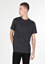 thumb-Afficher les détails de T-shirt À Manches Courtes Anthracite Regular Fit  Homme