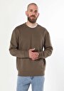 thumb-Afficher les détails de Pull-over Marron Comfort Fit  Homme