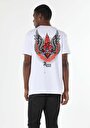 thumb-Afficher les détails de T-shirt À Manches Courtes Blanc Comfort Fit Imprimé Homme