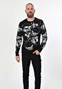 thumb-Afficher les détails de Pull Noir Regular Fit   Homme