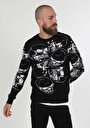 thumb-Afficher les détails de Pull Noir Regular Fit   Homme