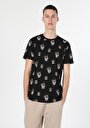 thumb-Afficher les détails de T-shirt À Manches Courtes Noir   Homme