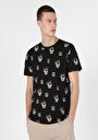 thumb-Afficher les détails de T-shirt À Manches Courtes Noir   Homme