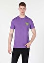 thumb-Afficher les détails de T-shirt À Manches Courtes Violet Regular Fit  Homme