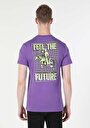 thumb-Afficher les détails de T-shirt À Manches Courtes Violet Regular Fit  Homme