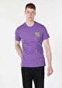 thumb-Afficher les détails de T-shirt À Manches Courtes Violet Regular Fit  Homme