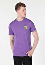 thumb-Afficher les détails de T-shirt À Manches Courtes Violet Regular Fit  Homme