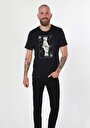 thumb-Afficher les détails de T-shirt À Manches Courtes Noir Regular Fit  Homme