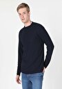 thumb-Afficher les détails de T-shirt À Manches Longues Marine Regular Fit  Homme