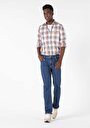 thumb-Afficher les détails de Chemise À Manches Longues Multicolou Slim Fit   Homme