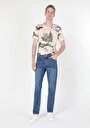 thumb-Afficher les détails de 045 David Pantalon Bleu Straight Leg  En  Regular Fit Homme