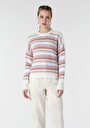 thumb-Afficher les détails de Pull Multicolou Comfort Fit   Femme