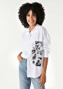thumb-Afficher les détails de Chemise À Manches Longues Blanc    Femme
