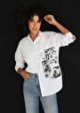thumb-Afficher les détails de Chemise À Manches Longues Blanc    Femme