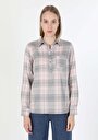thumb-Afficher les détails de Chemise À Manches Longues Gris    Femme