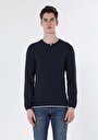 thumb-Afficher les détails de Pull Marine Slim Fit   Homme