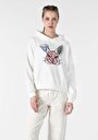 thumb-Afficher les détails de Pull-over Blanc Regular Fit  Femme