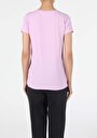thumb-Afficher les détails de T-shirt À Manches Courtes Violet Regular Fit  Femme