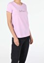 thumb-Afficher les détails de T-shirt À Manches Courtes Violet Regular Fit  Femme