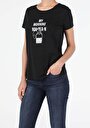 thumb-Afficher les détails de T-shirt À Manches Courtes Noir Regular Fit  Femme