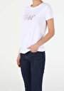 thumb-Afficher les détails de T-shirt À Manches Courtes Blanc Regular Fit  Femme