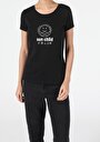 thumb-Afficher les détails de T-shirt À Manches Courtes Noir Slim Fit  Femme