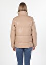 thumb-Afficher les détails de Veste Pu Beige   Regular Fit Femme