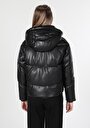 thumb-Afficher les détails de Veste Pu Noir   Regular Fit Femme
