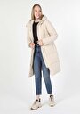 thumb-Afficher les détails de Manteau  Beige Regular Fit  Femme