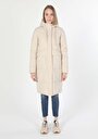 thumb-Afficher les détails de Manteau  Beige Regular Fit  Femme