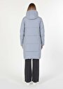 thumb-Afficher les détails de Manteau  Bleu Regular Fit  Femme
