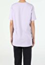 thumb-Afficher les détails de T-shirt À Manches Courtes Violet Comfort Fit  Femme